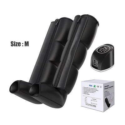 Air Compression Boots Foot Leg Massager Air Pressure Pressotherapy Recovery Lymphatic Drainage Machine Physiotherapy 4 Chamber
