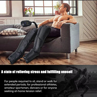 Air Compression Circulation Leg Massage Air Pressure Recovery Boots Power Pump Lymphatic Drainage Device Professional Athletes