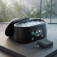 Inflatable Ice Bath Tub for Athletes – 216-Gallon Cold Plunge Tub with Insulated Lid, Full-Body Stretch Design, Insulated & Water Chiller Compatible, Portable for Indoor & Outdoor Recovery — Studio Shot