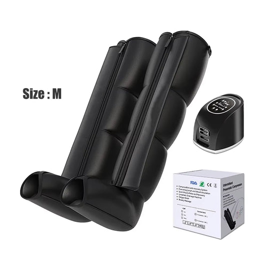 Air Compression Boots Foot Leg Massager Air Pressure Pressotherapy Recovery Lymphatic Drainage Machine Physiotherapy 4 Chamber